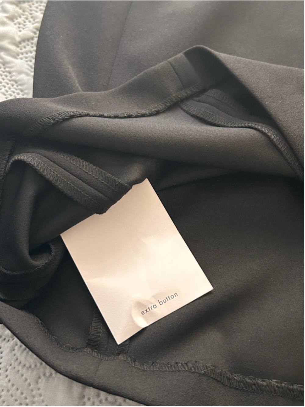 NWT Calvin Klein Black Pearl Strap V Neck Midi Sheath Dress Size 10 - Picture 8 of 10